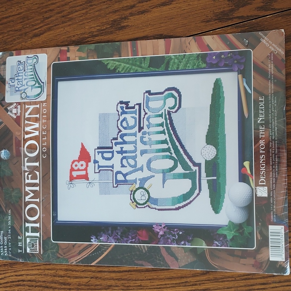 Hometown collection counted cross stitch kit